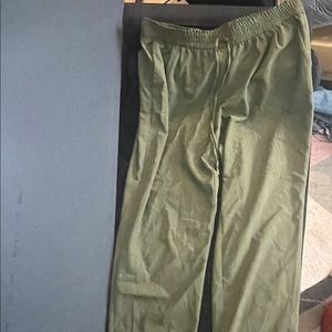 Olive green Dress pants